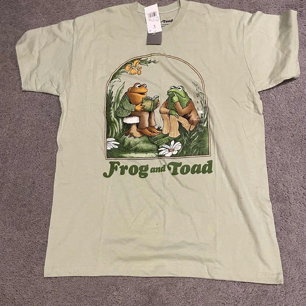 Frog and Toad Women's Light Green Short Sleeve Tee